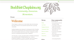 Desktop Screenshot of buddhistchaplains.org